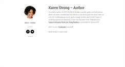 Desktop Screenshot of karen-strong.com